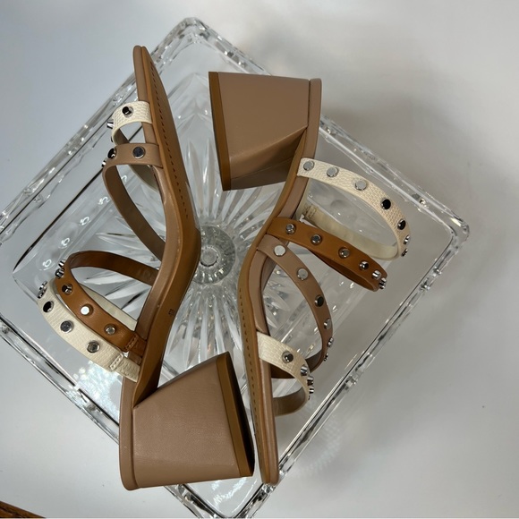 Dolce Vita Marie Heeled Strapoy Sandal in Tan Multi Stella size 7 - Picture 3 of 6